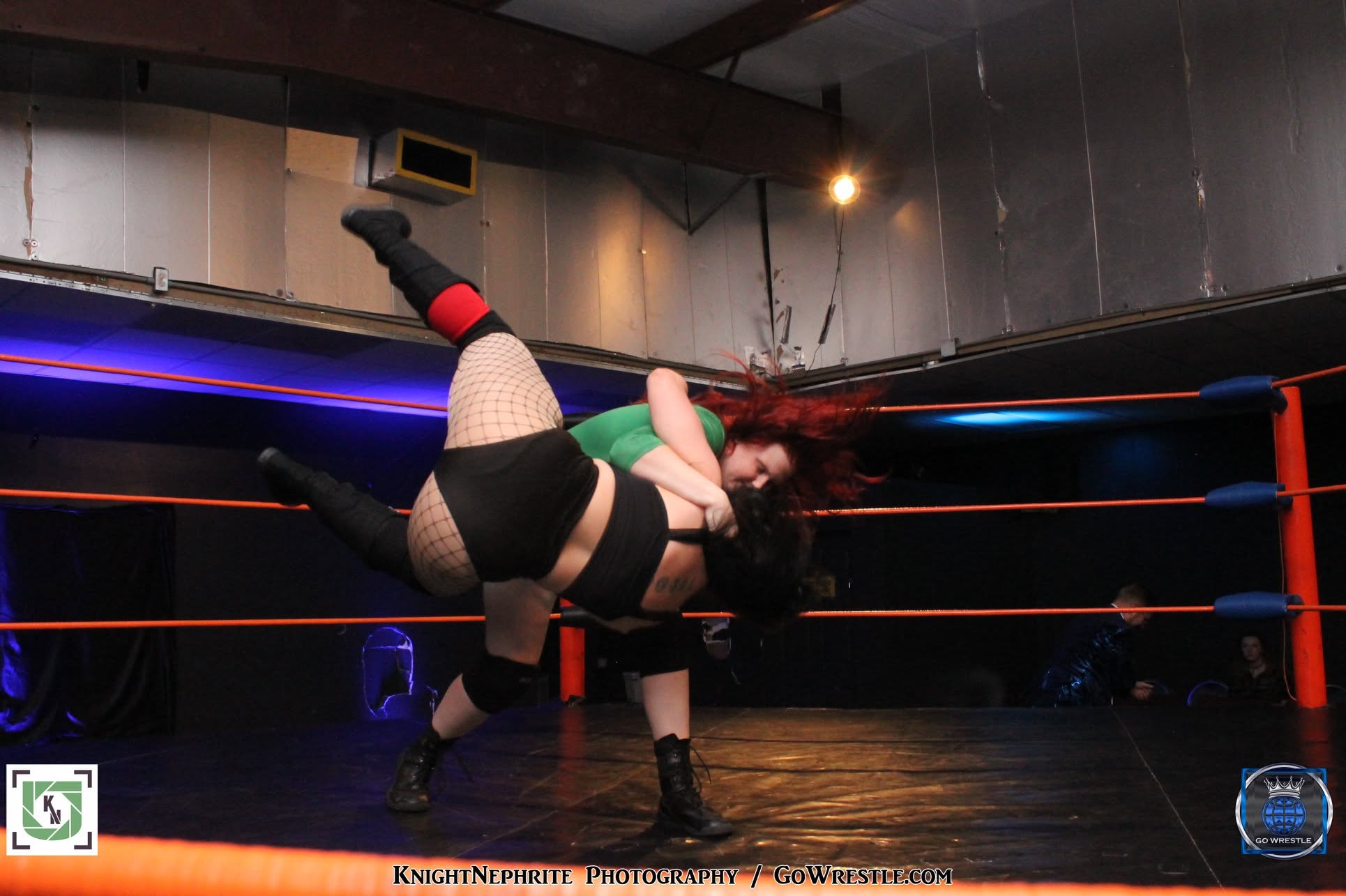 Cathleen O'Shea vs. Ravyn Knight w/ Lilith — with Ravyn Knight and Cathleen O Shea at Go Wrestle.