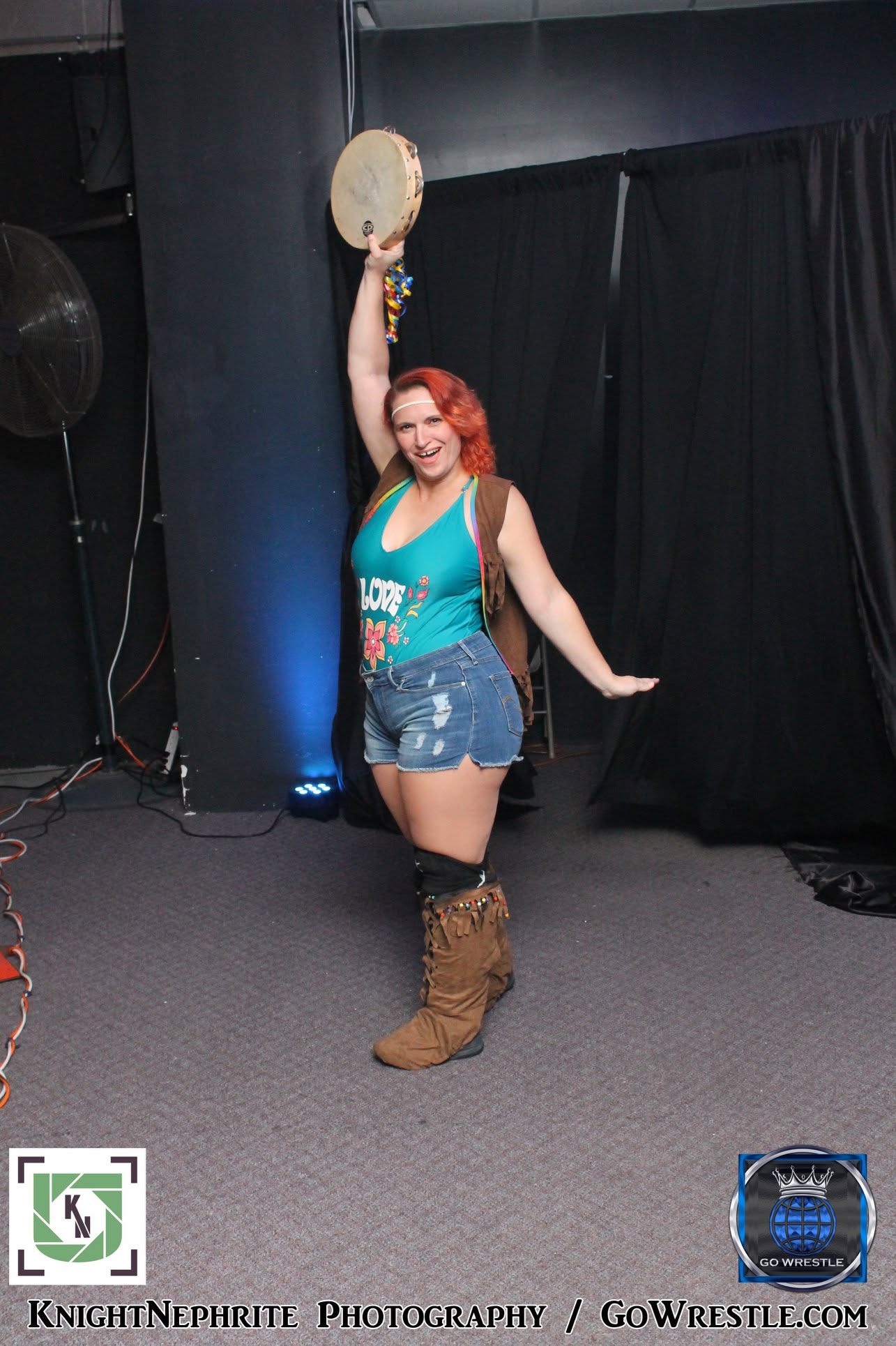 Eliza Haze — with Eliza Haze at Go Wrestle.