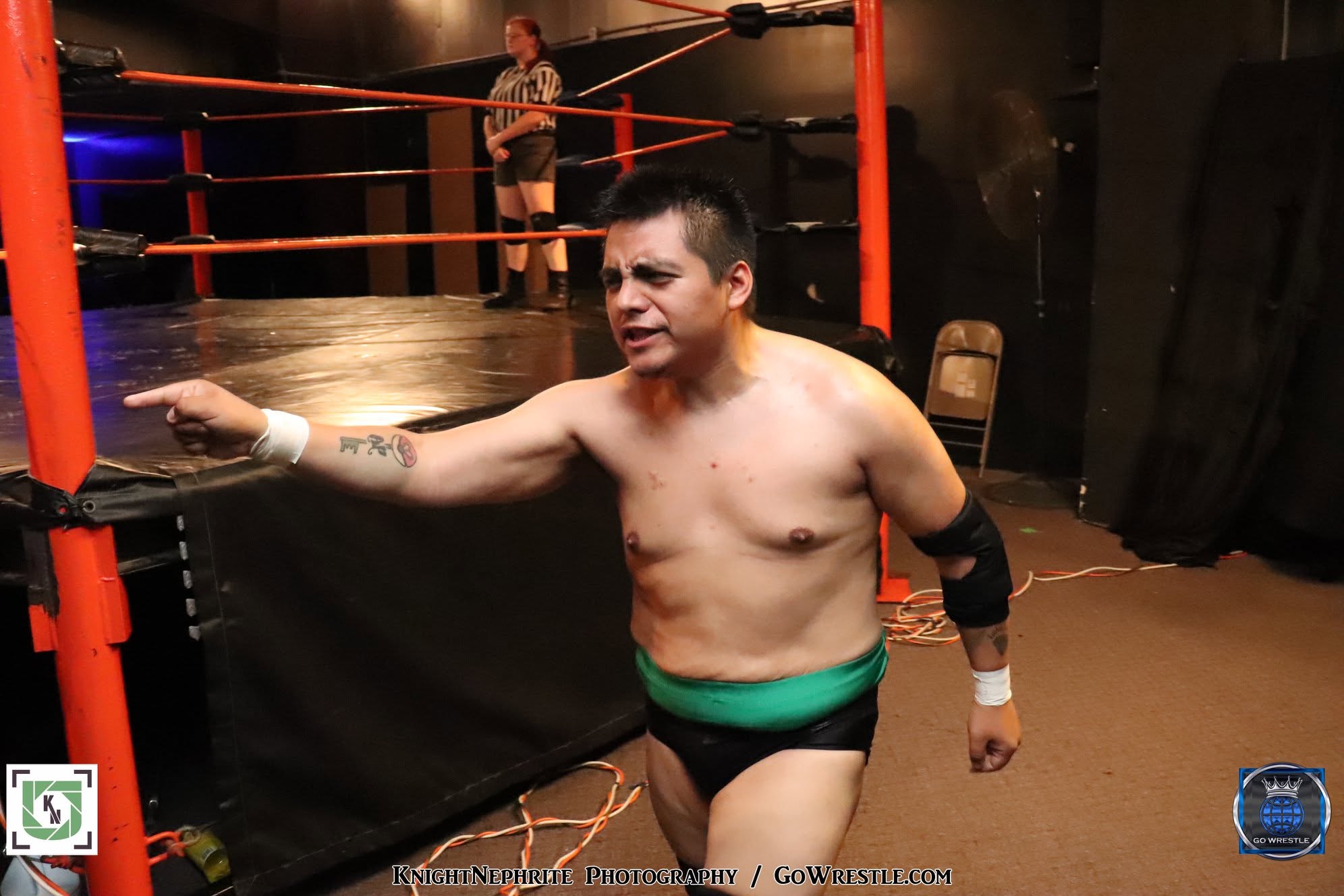The Go Wrestle debut of Adan Reyes! — with Adan Monreal Paredes at Go Wrestle.