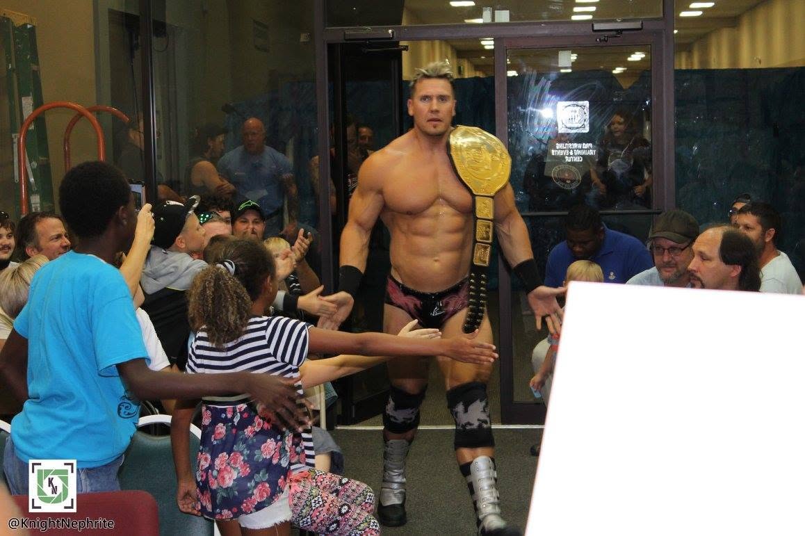 Rob Terry open challenge at Go Wrestle 11
