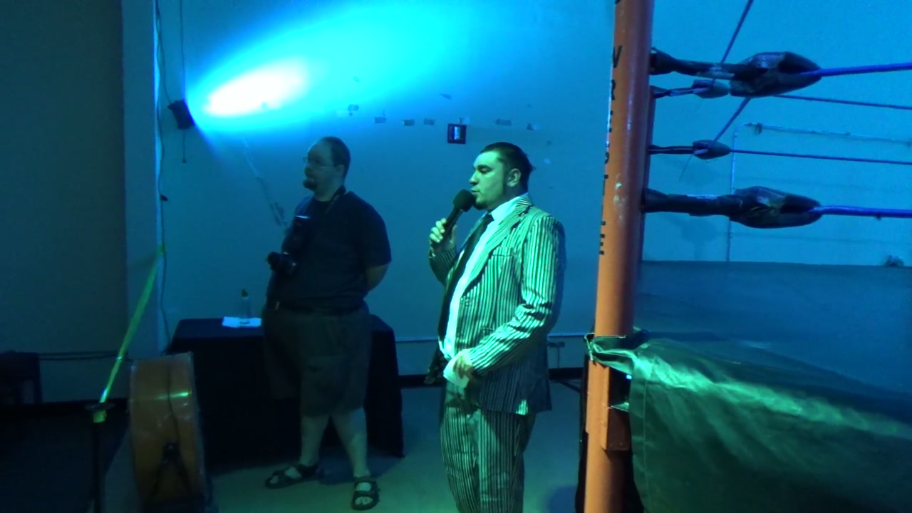 Show opening at Go Wrestle 14